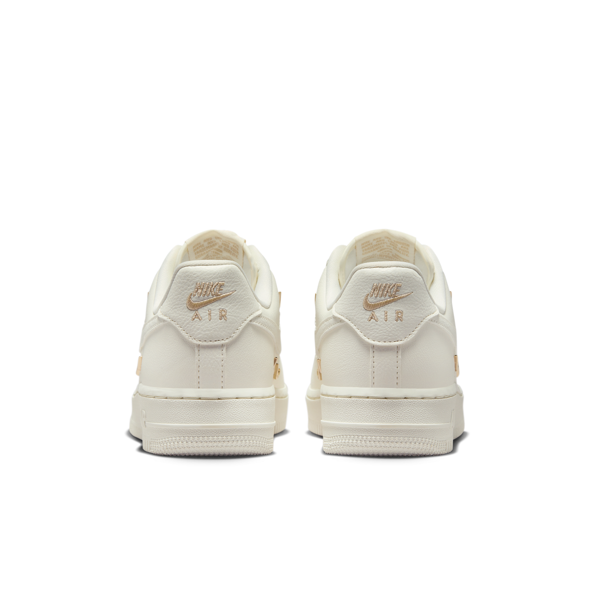 Nike Air Force 1 '07 LX CN Sail Gold Mini Swooshes (Women's)