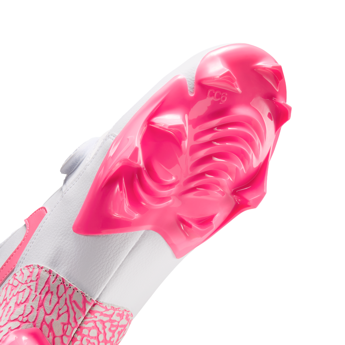 Jordan Legacy 312 Low TD Cleat White Digital Pink