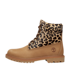 Timberland 6" Premium Boot Leopard Print Beige Nubuck (Women's)
