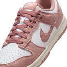 Nike Dunk Low Rose Whisper Gold Mini Swoosh (Women's)