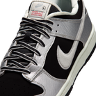 Nike Dunk Low Retro Starter Jacket Metallic Silver Black