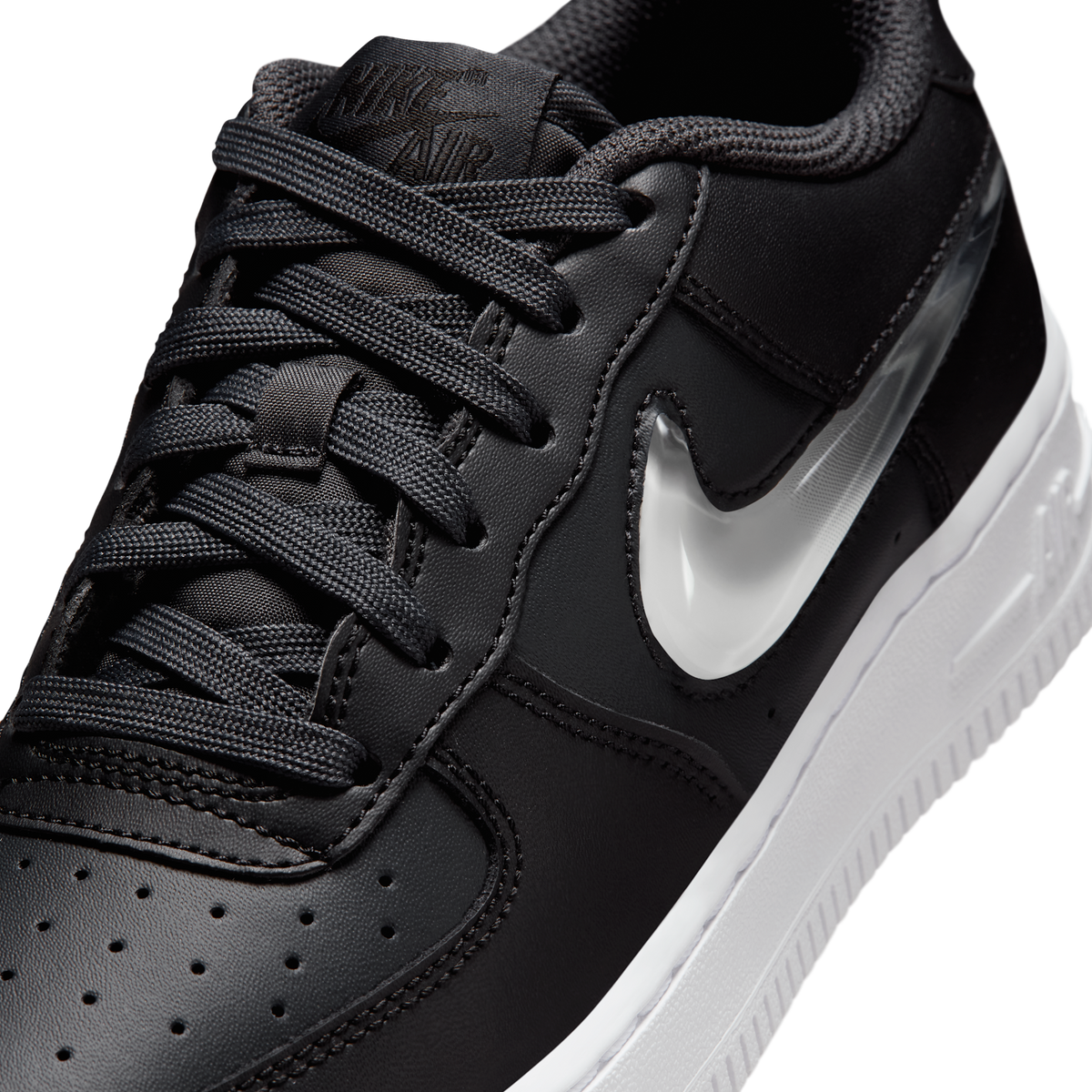Nike Air Force 1 Low Dark Smoke Grey Black White (GS)