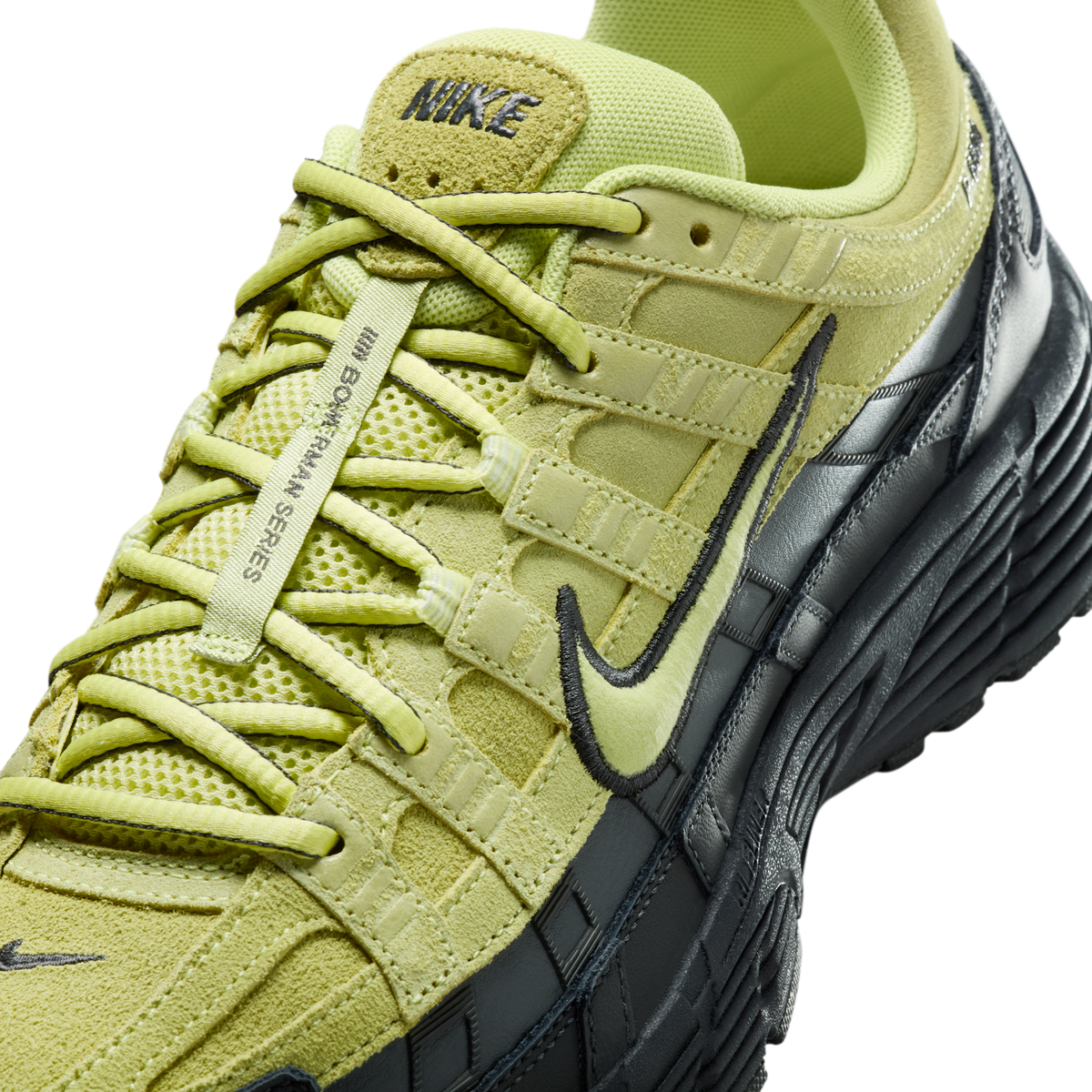 Nike P-6000 Premium Limelight Dark Smoke Grey