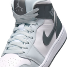 Jordan 1 Mid White Smoke Grey (Women's)