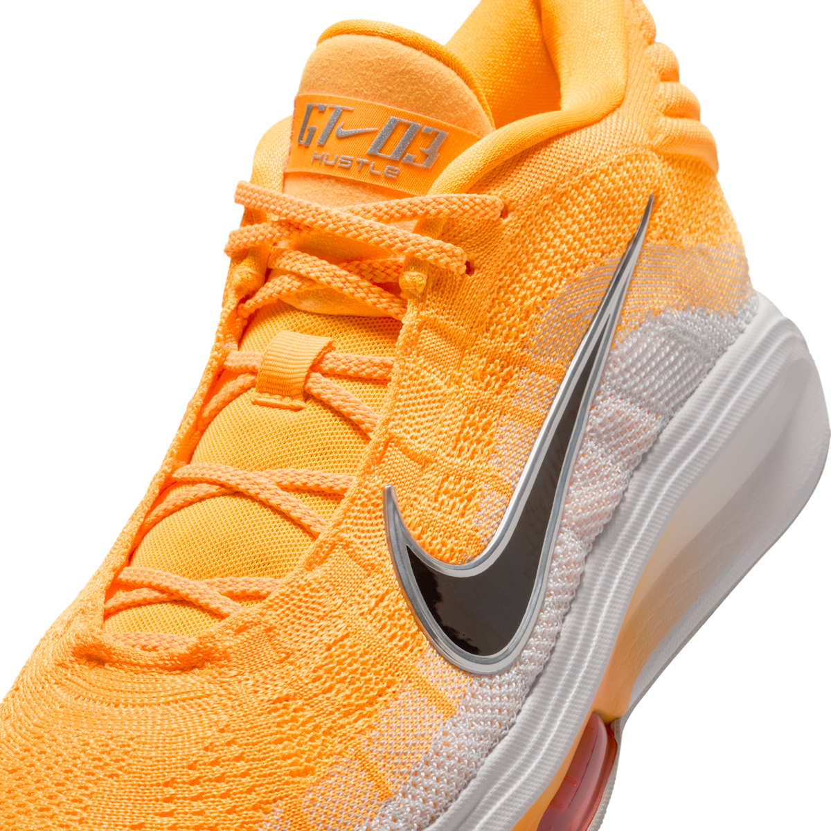 Nike Air Zoom GT Hustle 3 Laser Orange Metallic Silver