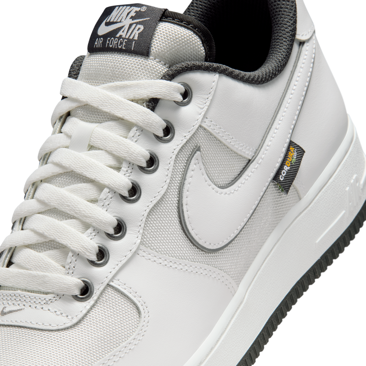 Nike Air Force 1 Low '07 LV8 Summit White Dark Smoke Grey Cordura