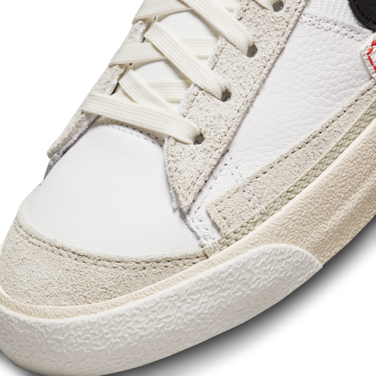 Nike Blazer Mid 77 Pro Club White Black Light Bone Summit White | DQ7673-100