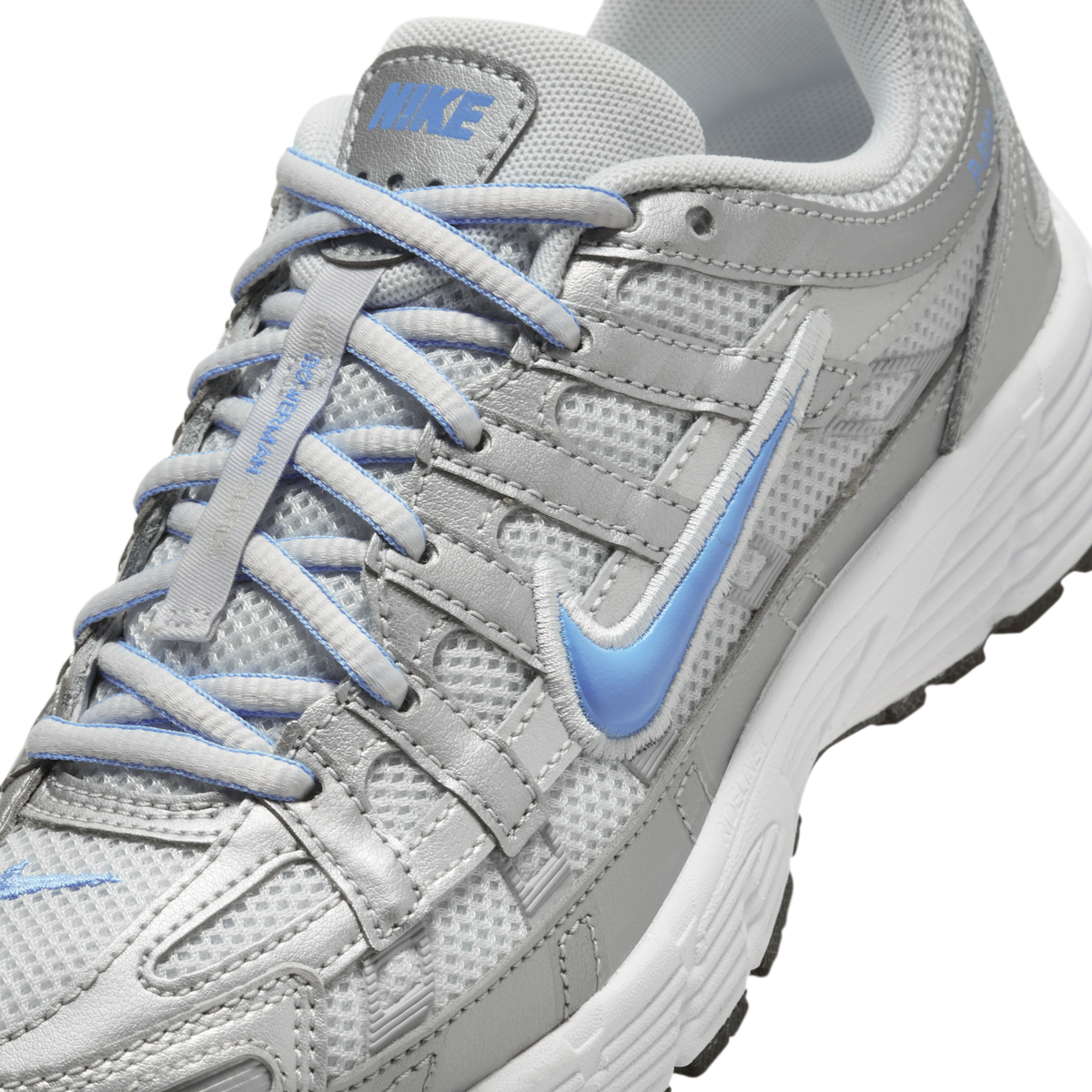 Nike P-6000 Metallic Platinum University Blue (GS)