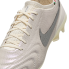 Nike Tiempo Legend 10 Elite Luxe FG Montebelluna Leather White Snakeskin | FZ1487-100