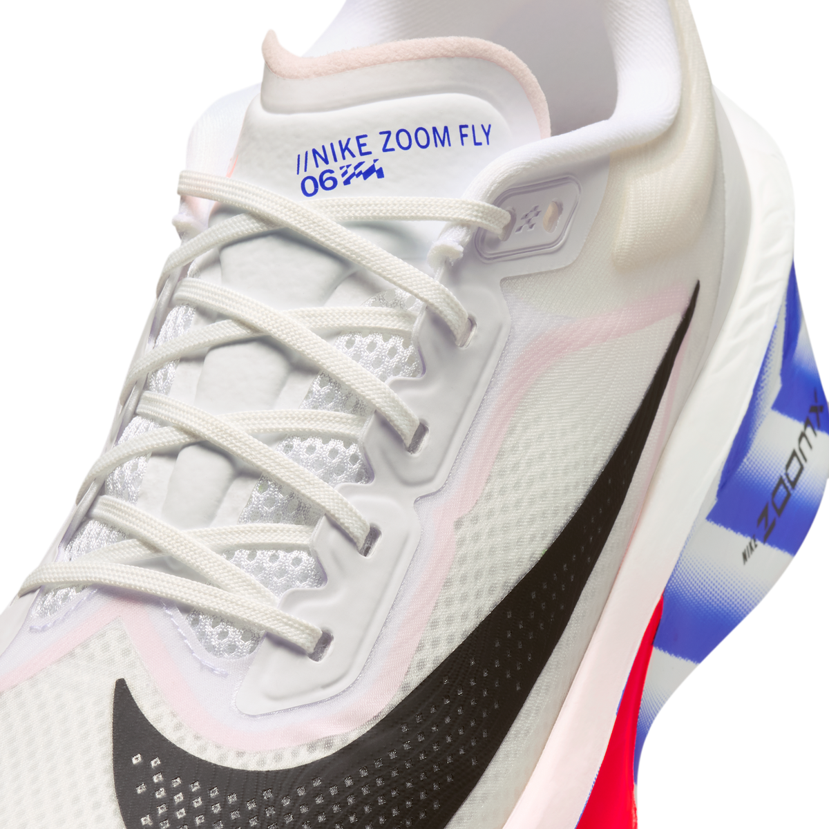 Nike Zoom Fly 6 CM White Silt Red Racer Blue | II7285-100