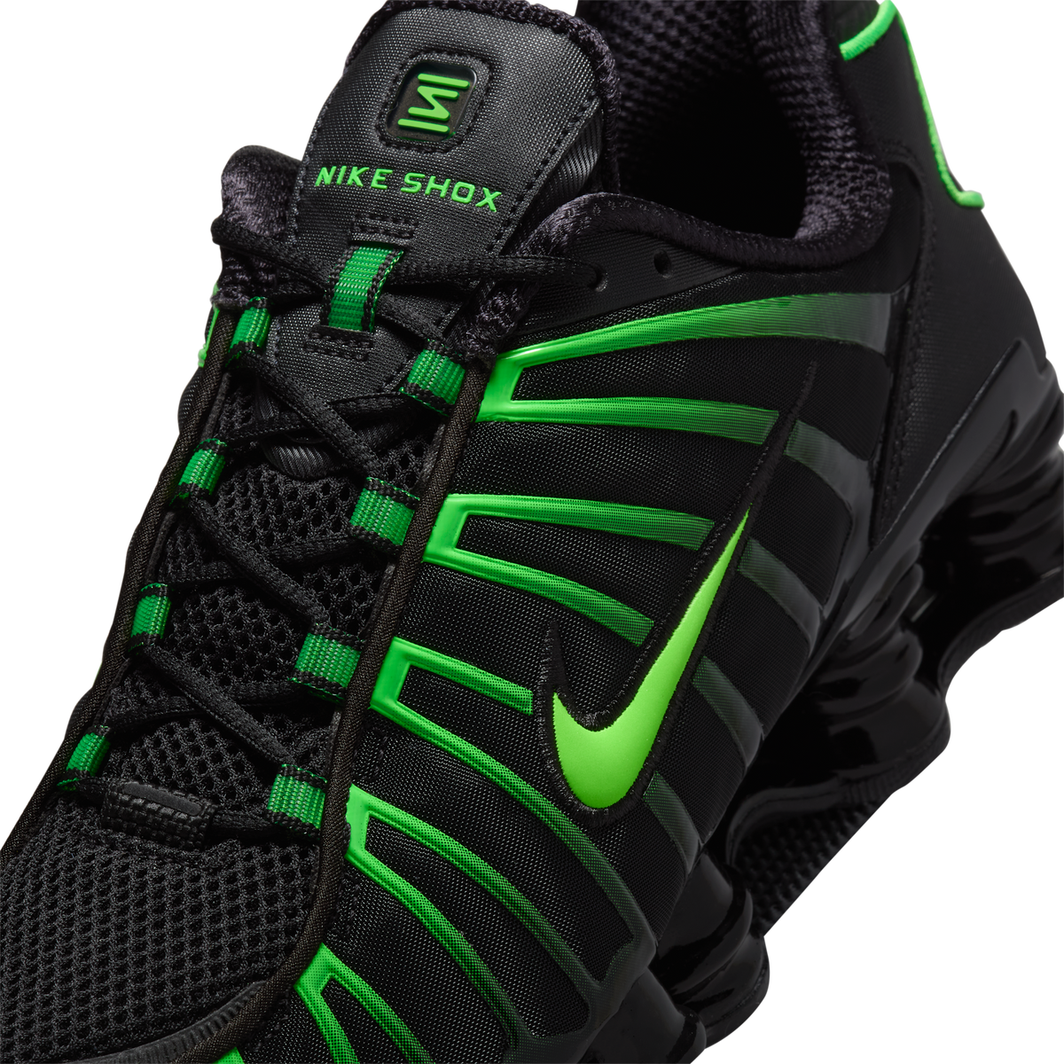 Nike Shox TL Black Green Strike | AV3595-012