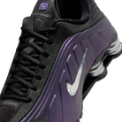 Nike Shox R4 Black Metallic Silver Purple Dynasty