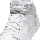 Jordan 1 Mid SE Distressed White Field Silver
