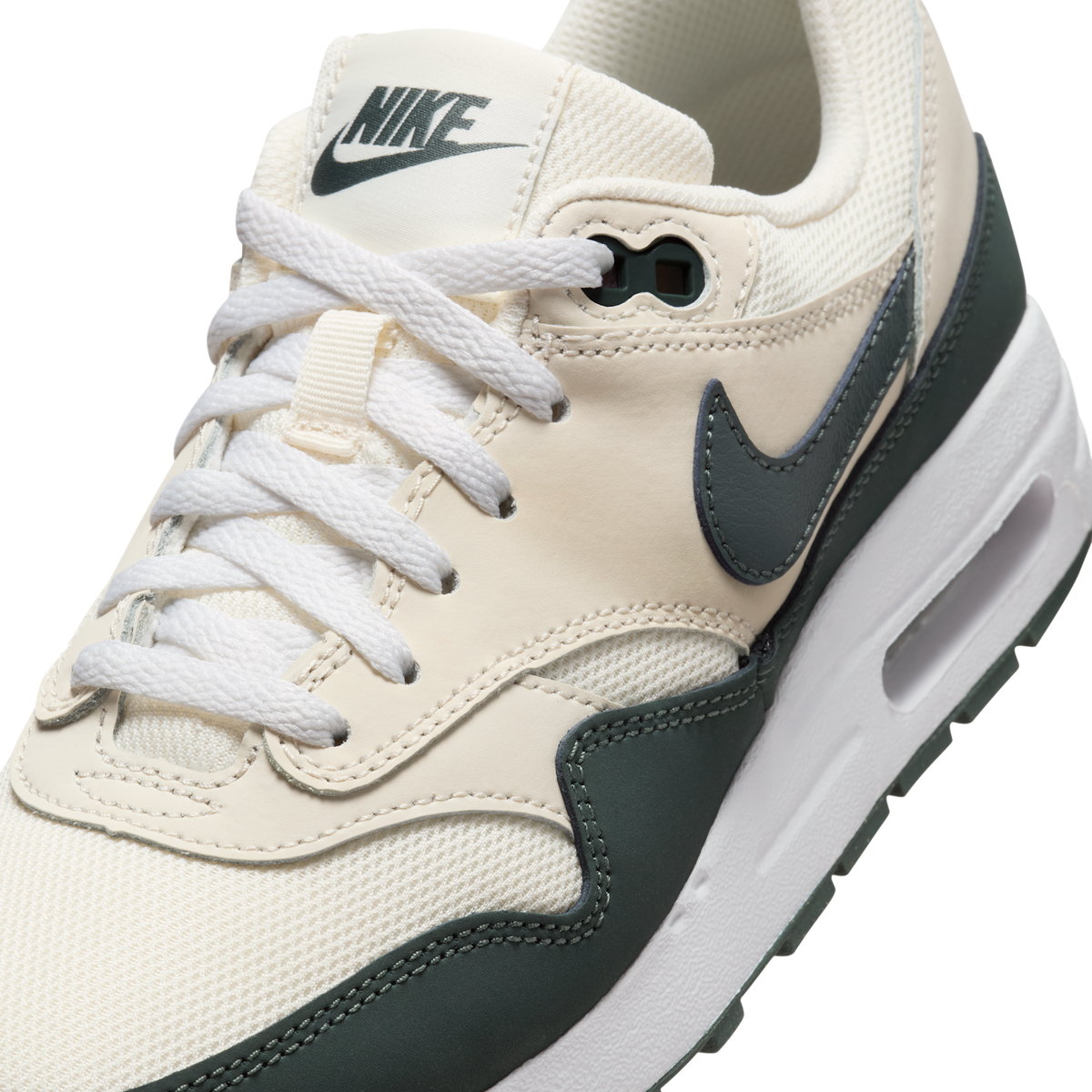 Nike Air Max 1 Pale Ivory White Bicoastal Vintage Green (GS)