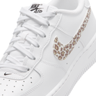 Nike Air Force 1 Low White Leopard Swoosh (GS)
