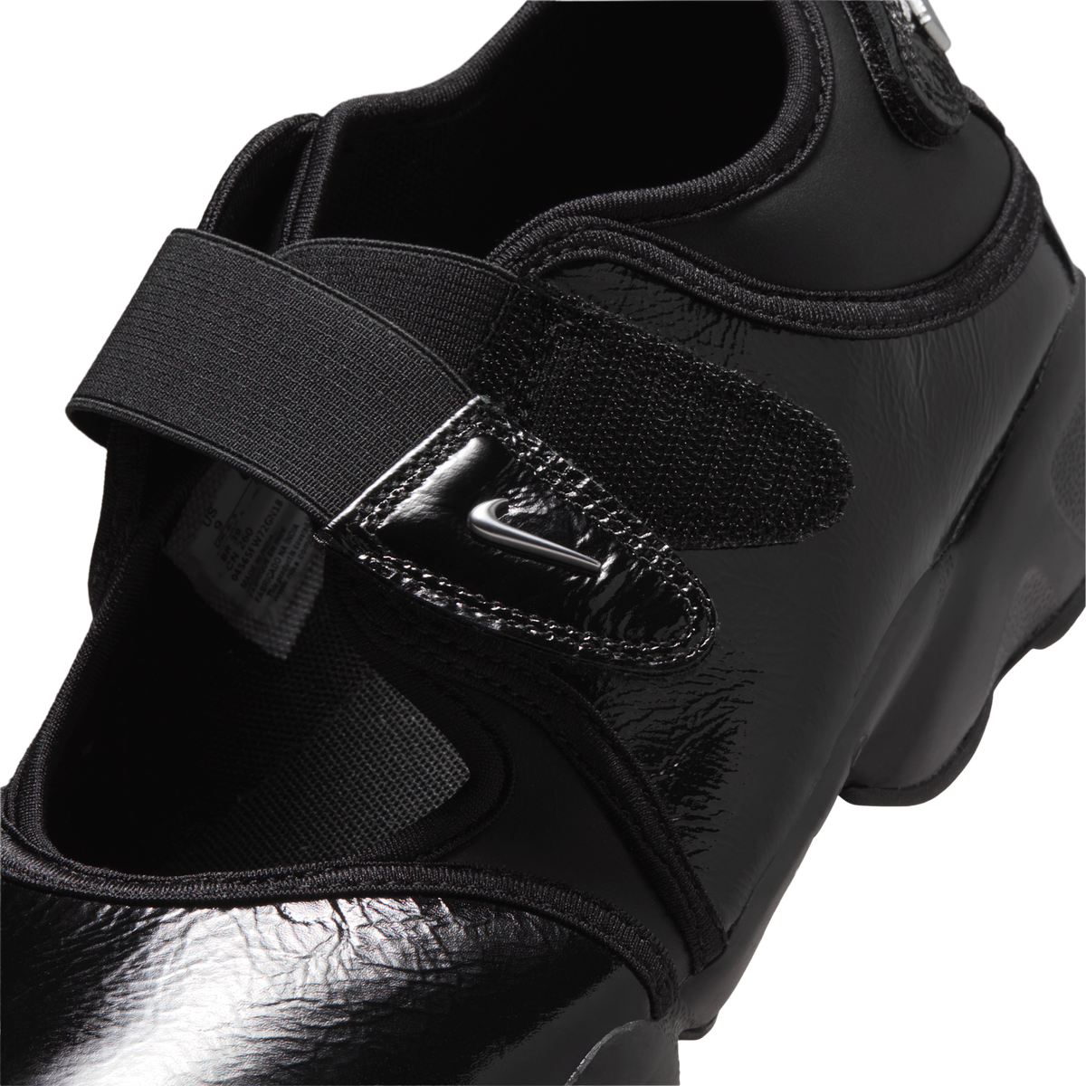 Nike Air Rift Black Metallic Silver (Women's) | IB8954-001