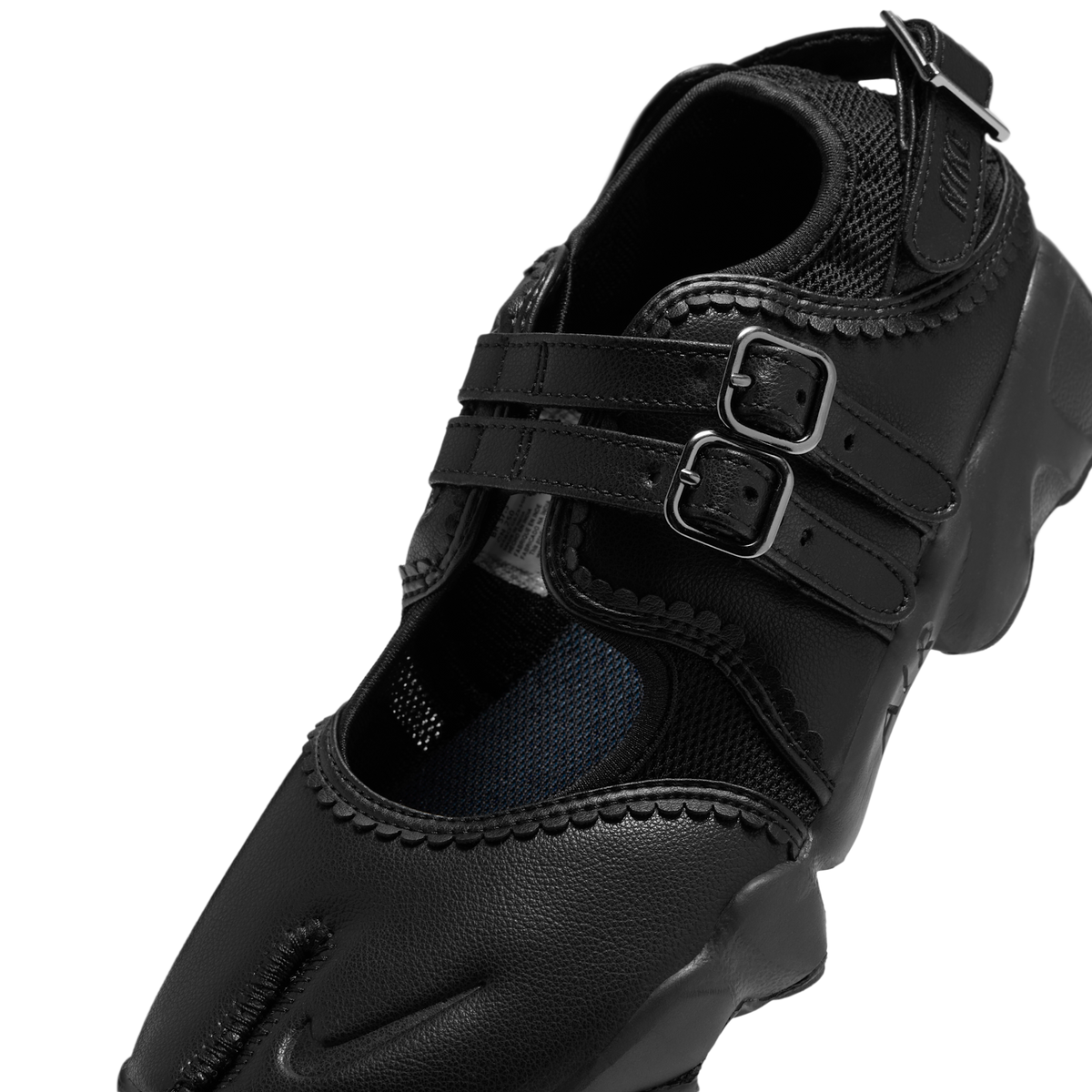 Nike Air Rift Triple Black Buckle Strap (Women's)