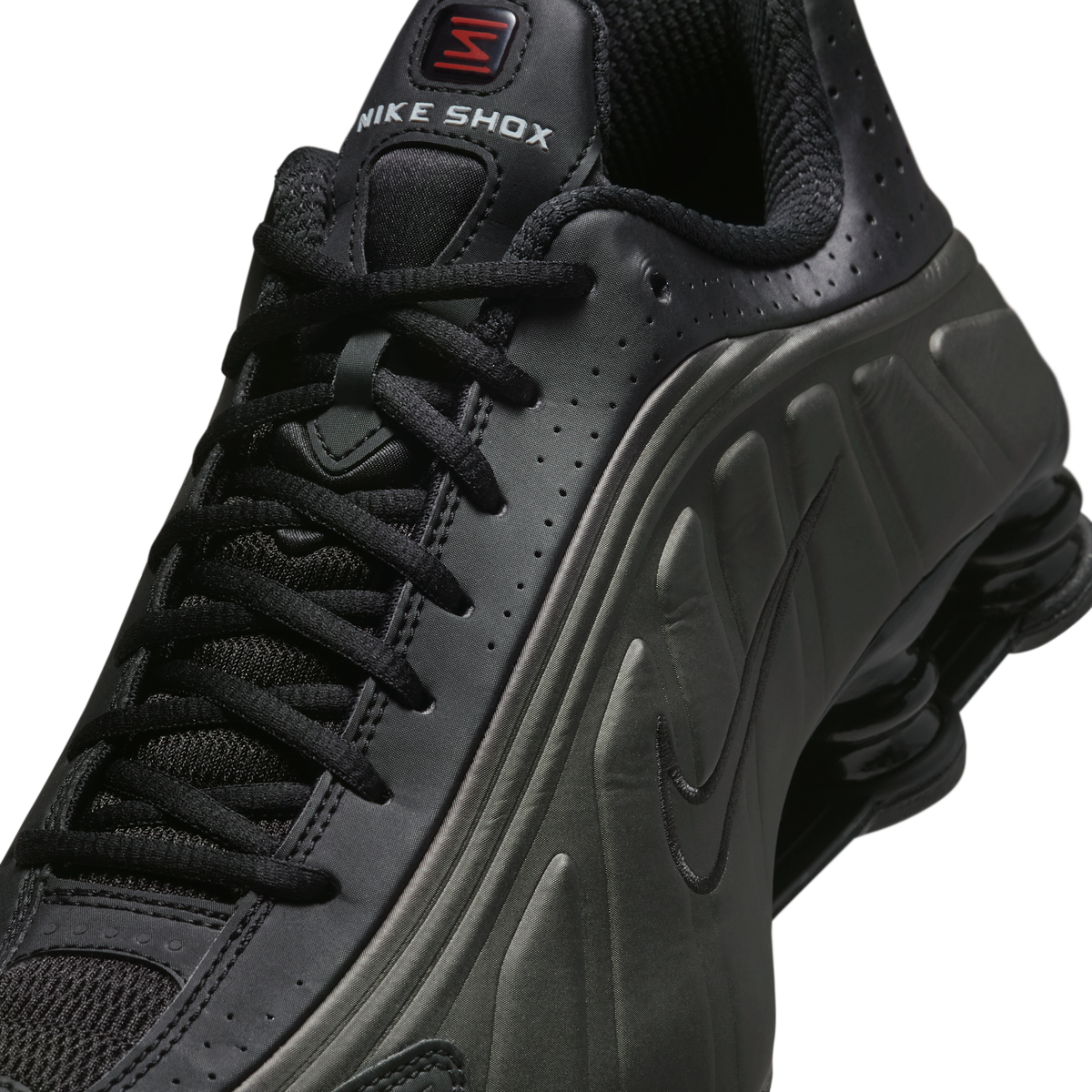 Nike Shox R4 Black Bright Crimson