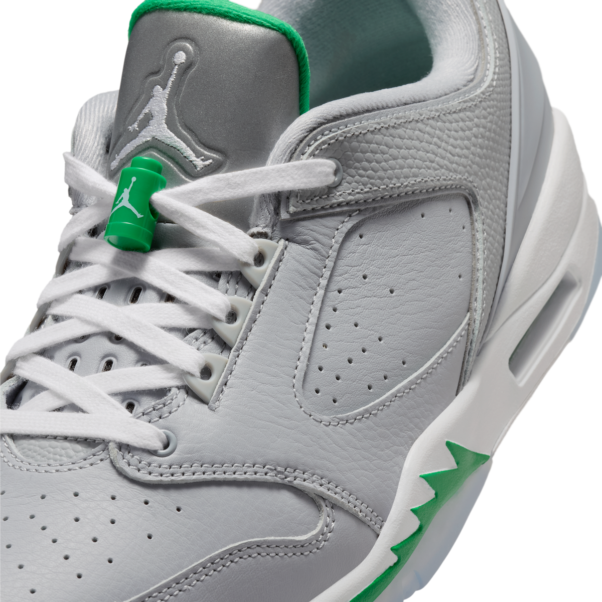 Jordan Sixty Plus Low Wolf Grey Lucky Green