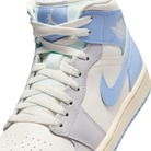 Jordan 1 Mid Psychic Blue Sail Coconut Milk (Women's)
