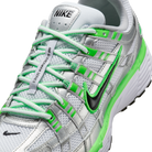 Nike P-6000 SE Metallic Silver White Green Strike