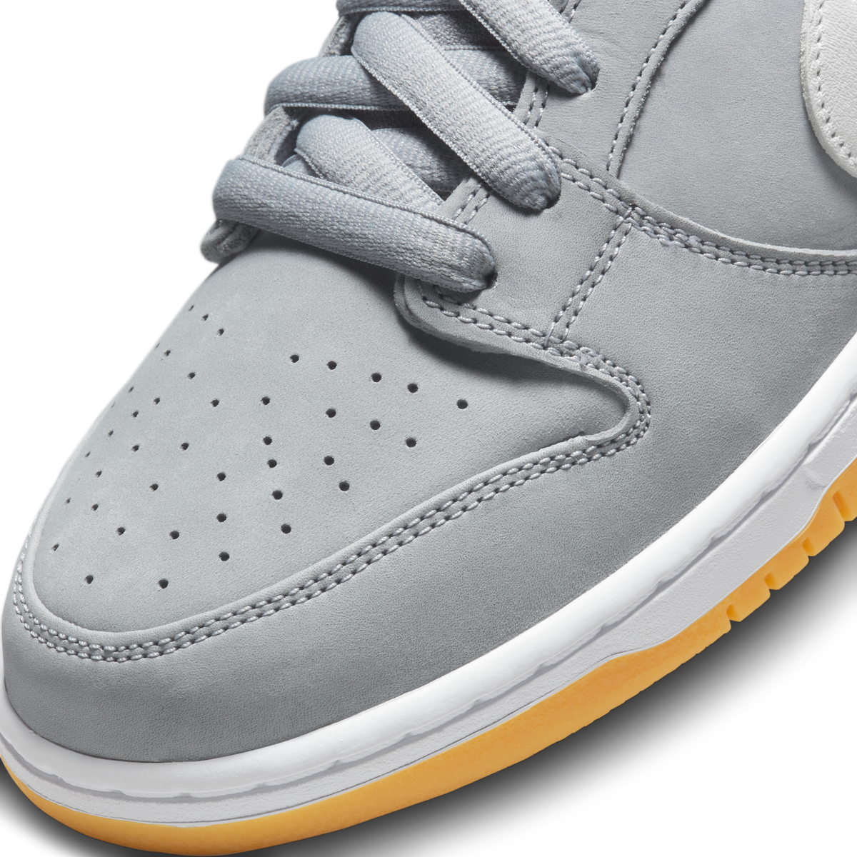 Nike SB Dunk Low Pro ISO Orange Label Wolf Grey Gum
