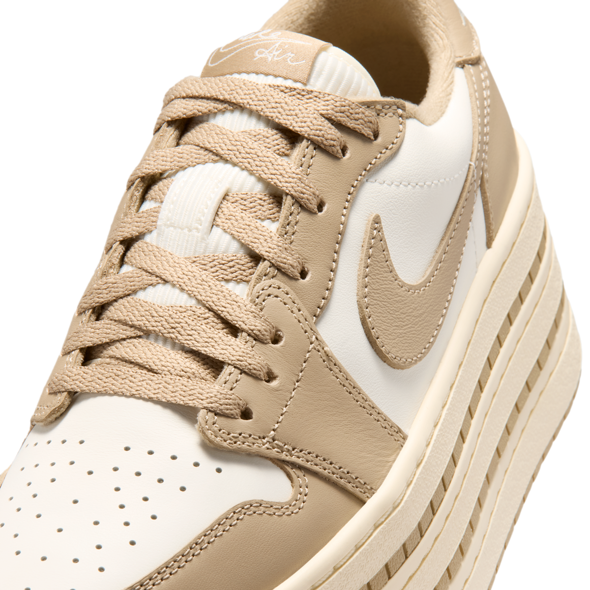 Jordan 1 Low Triple Stack Khaki Sail (Women's)