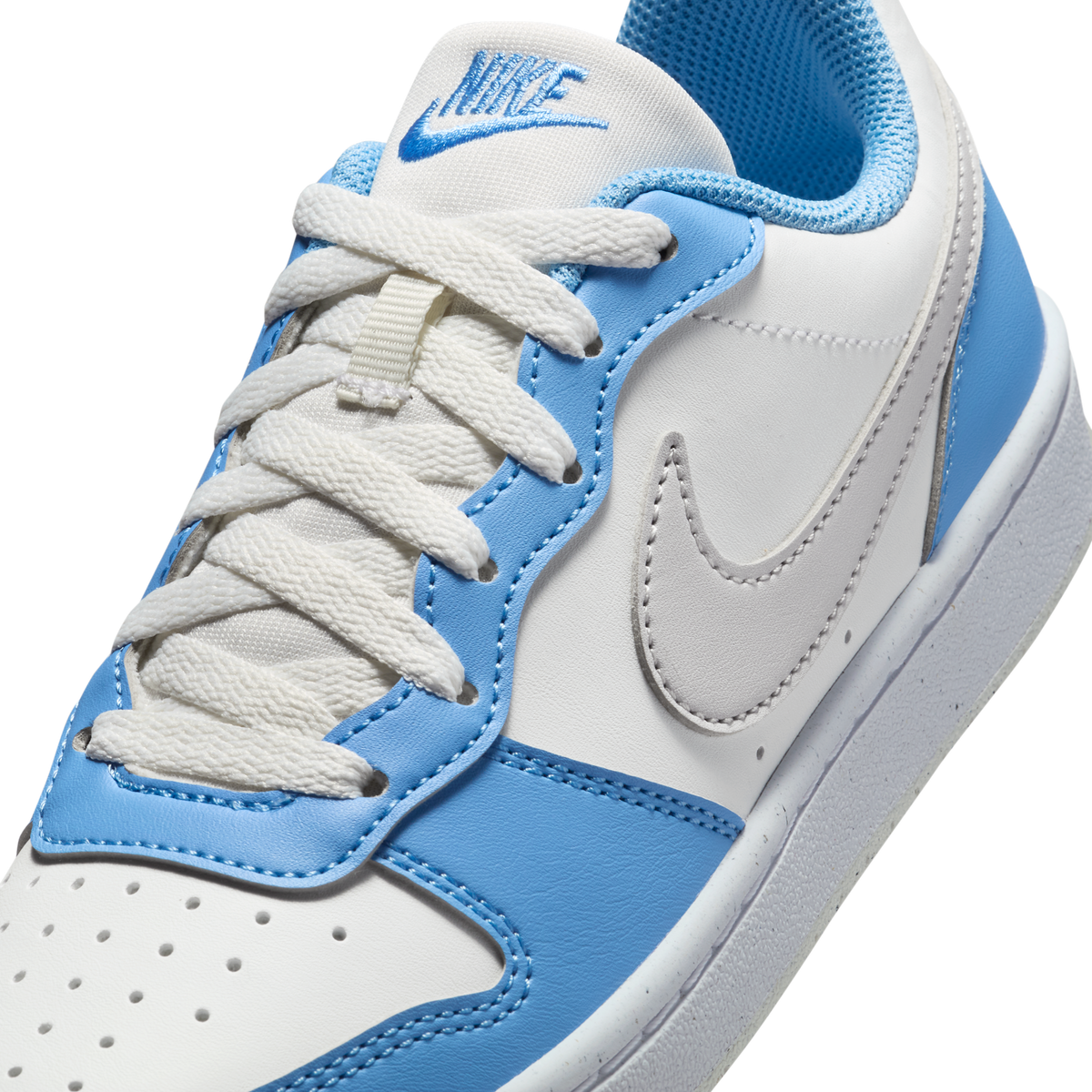 Nike Court Borough Low Recraft Summit White Cobalt Pulse White Vast Grey (GS) | DV5456-128