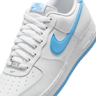 Nike Air Force 1 Low '07 White Aquarius Blue