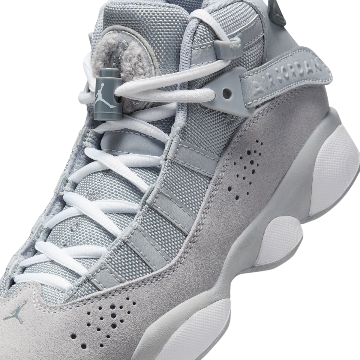 Jordan 6 Rings Wolf Grey White Cool Grey (GS)
