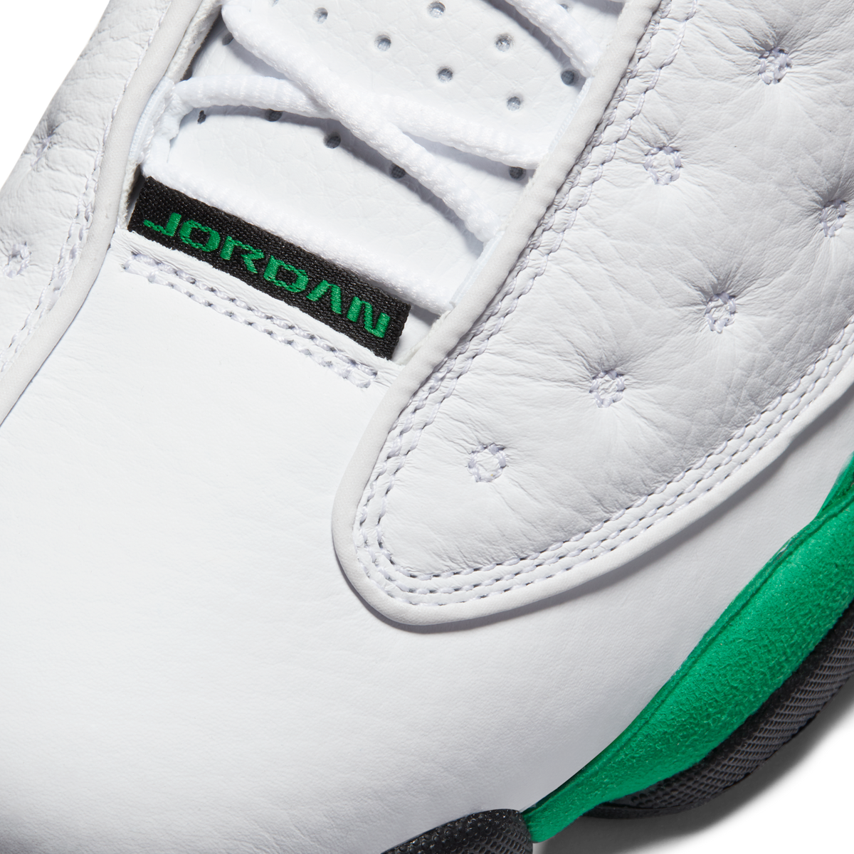 Jordan 13 Retro White Lucky Green