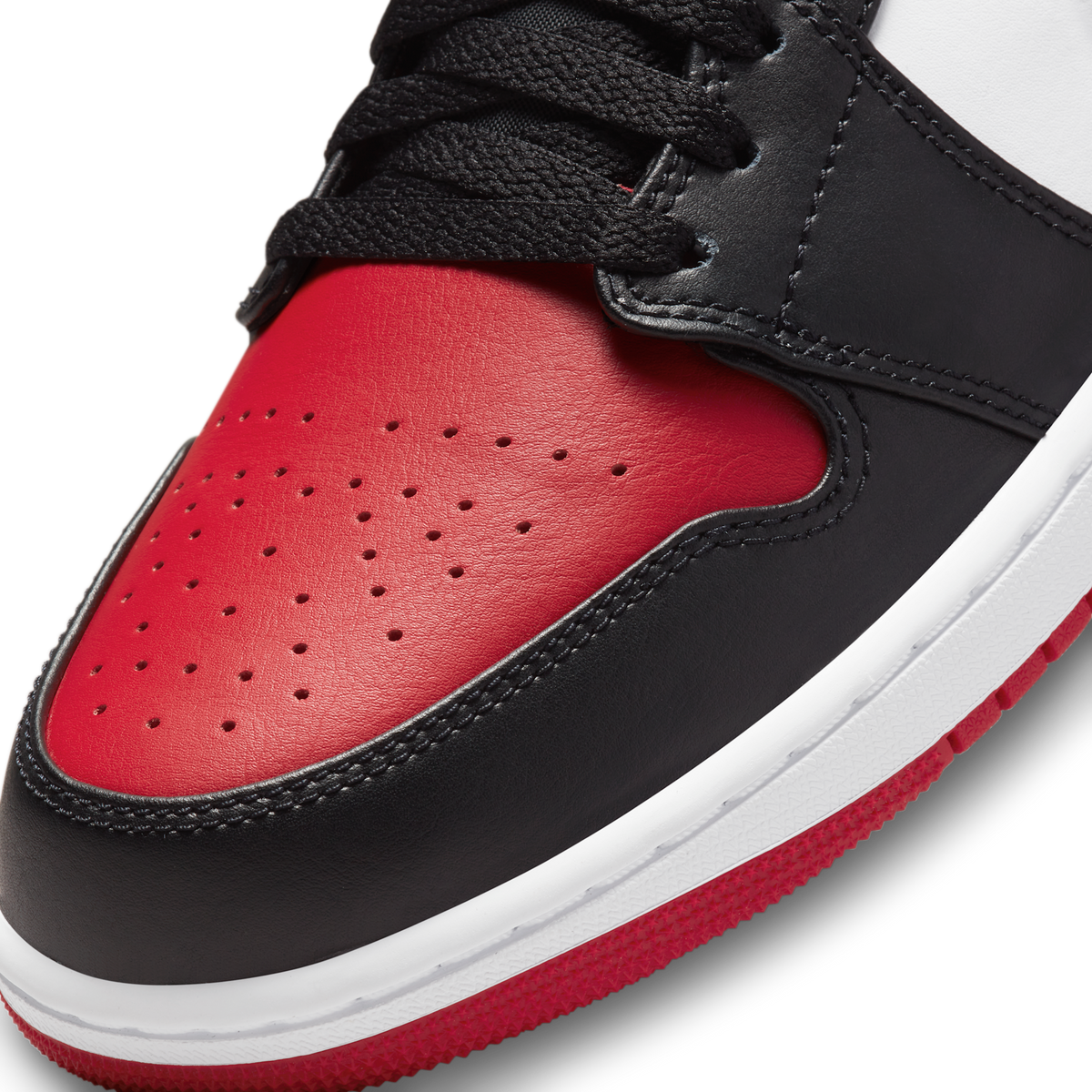 Jordan 1 Low Bred Toe