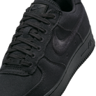 Nike Air Force 1 Low Triple Black Canvas