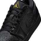 Jordan 1 Low Black Elephant Print
