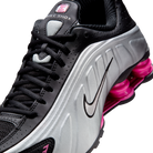 Nike Shox R4 Black Metallic Silver Pinksicle (Women's) | AR3565-012