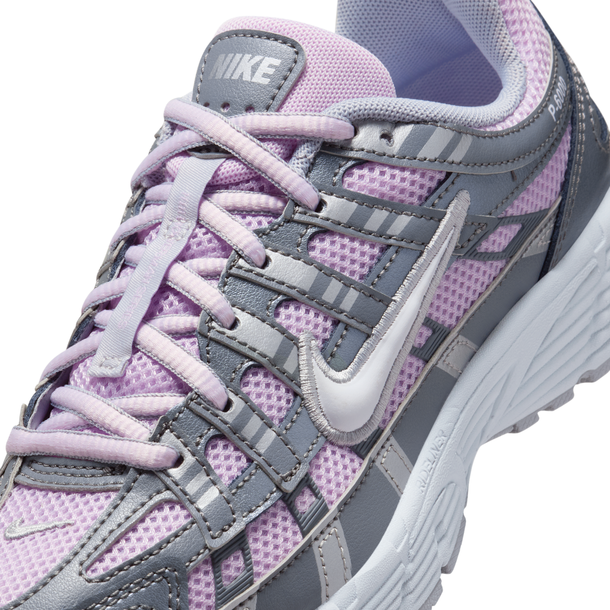 Nike P-6000 Doll Smoke Grey Metallic Silver White (GS)