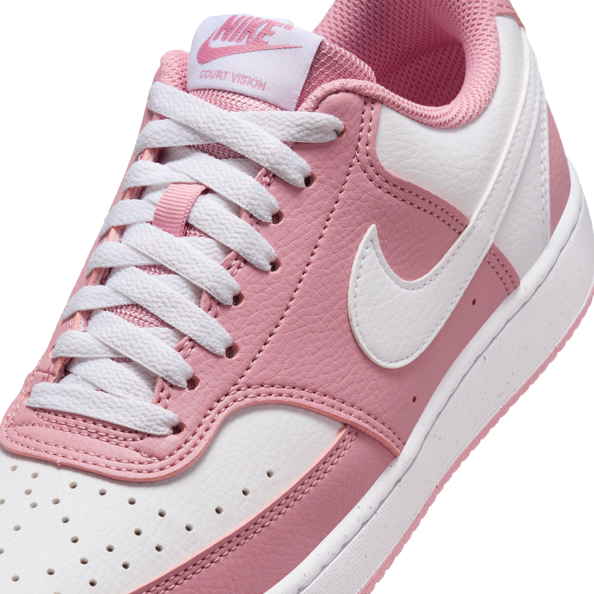 Nike Court Vision Low Next Nature Elemental Pink White (Women's)