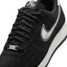 Nike Air Force 1 Low '07 LV8 Black Sail Embroidered Swoosh