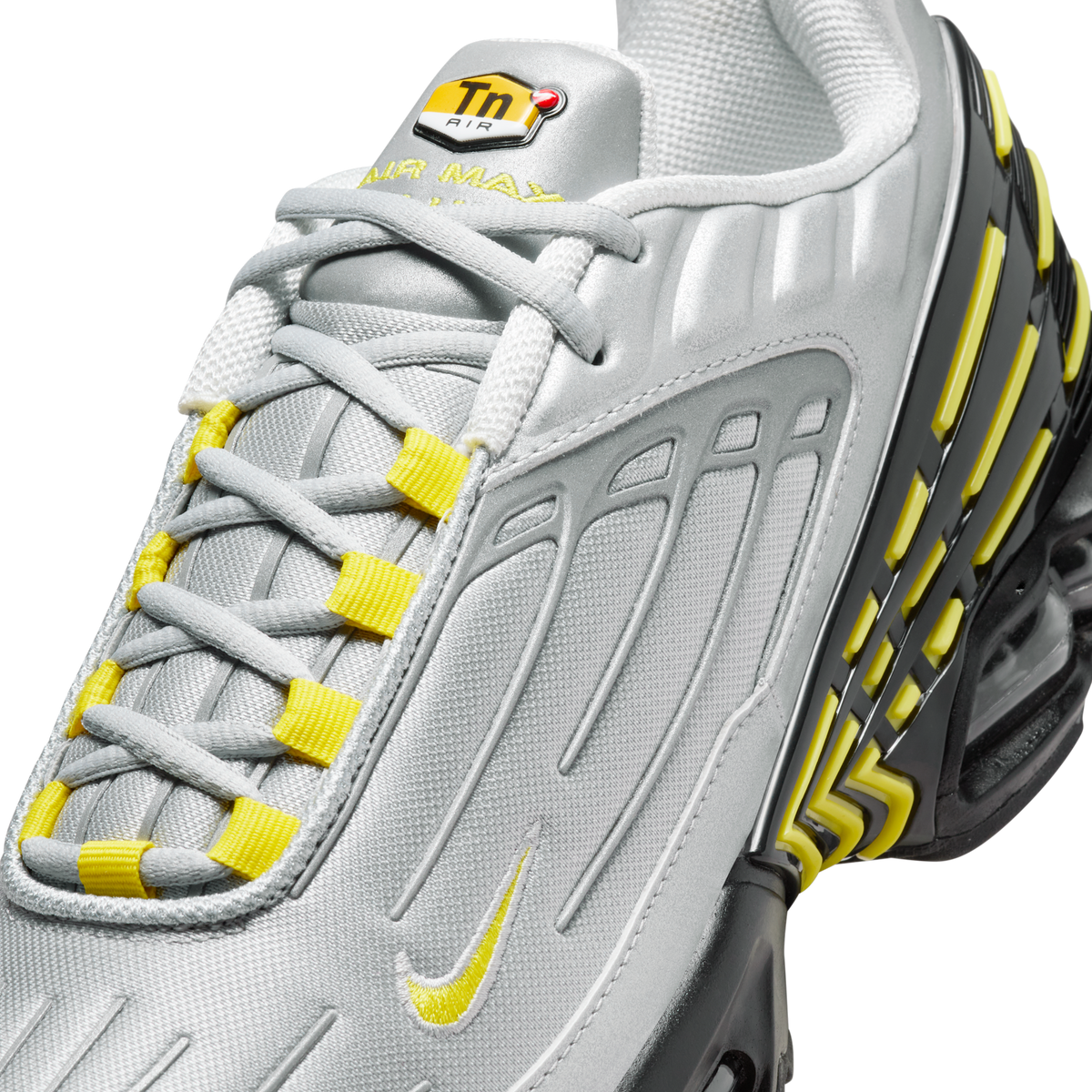 Nike Air Max Plus 3 Metallic Silver Opti Yellow | FZ4623-001