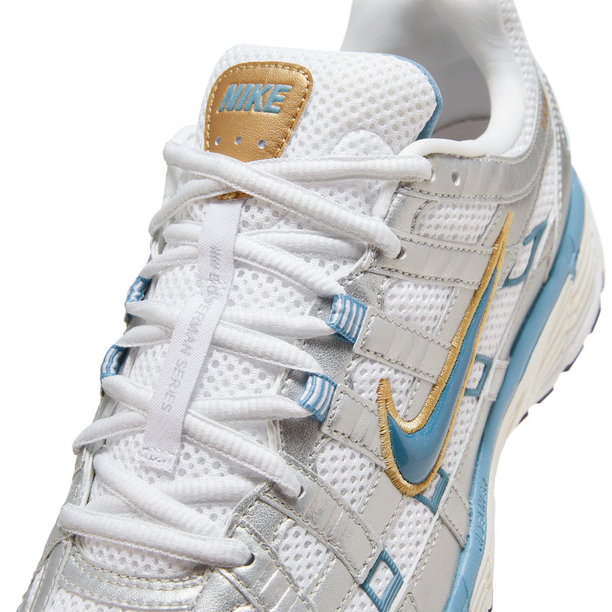 Nike P-6000 Metallic Silver Aegean Storm
