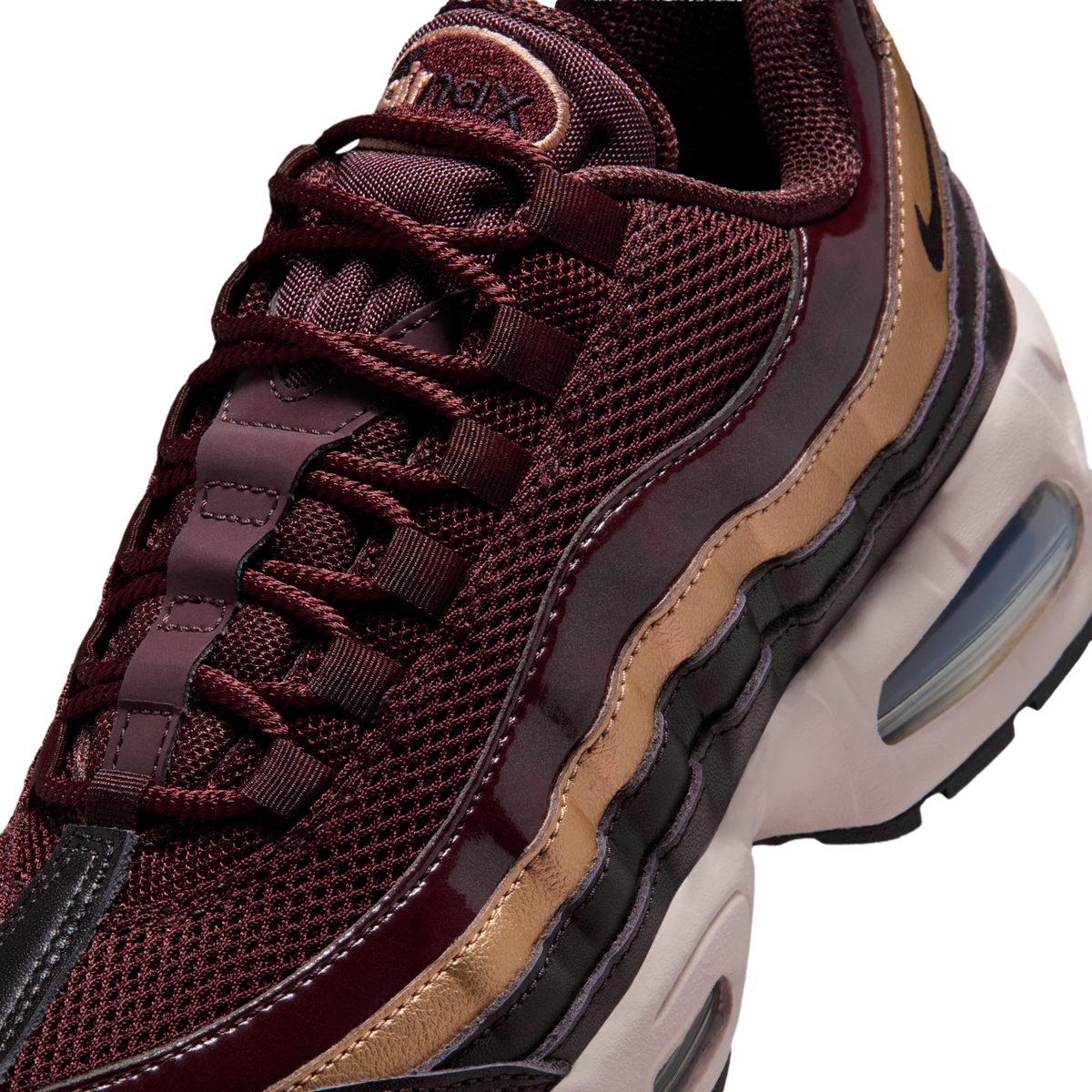 Nike Air Max 95 SE Big Bubble Burgundy Crush (Women's) | IB6398-600