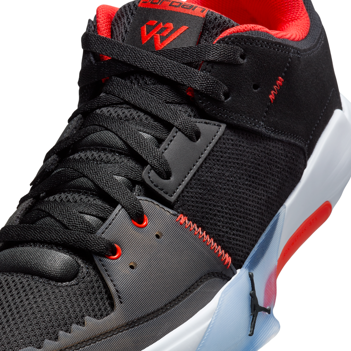 Jordan One Take 5 Black Habanero Red (Translucent Outsole) (GS)