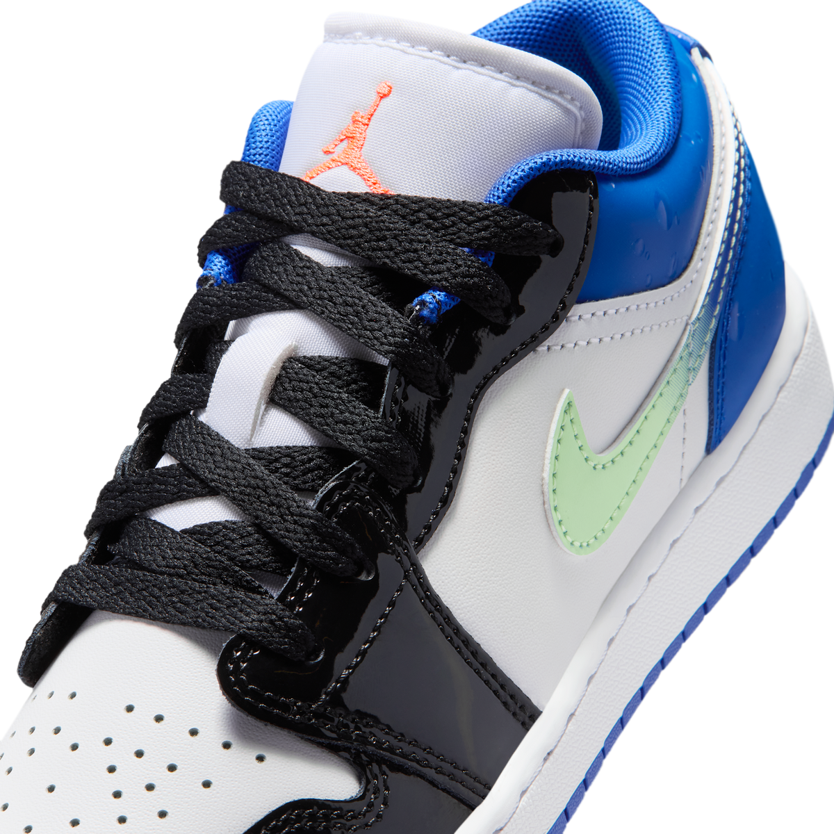 Jordan 1 Low SE Game Royal Black Bright Mango (GS)