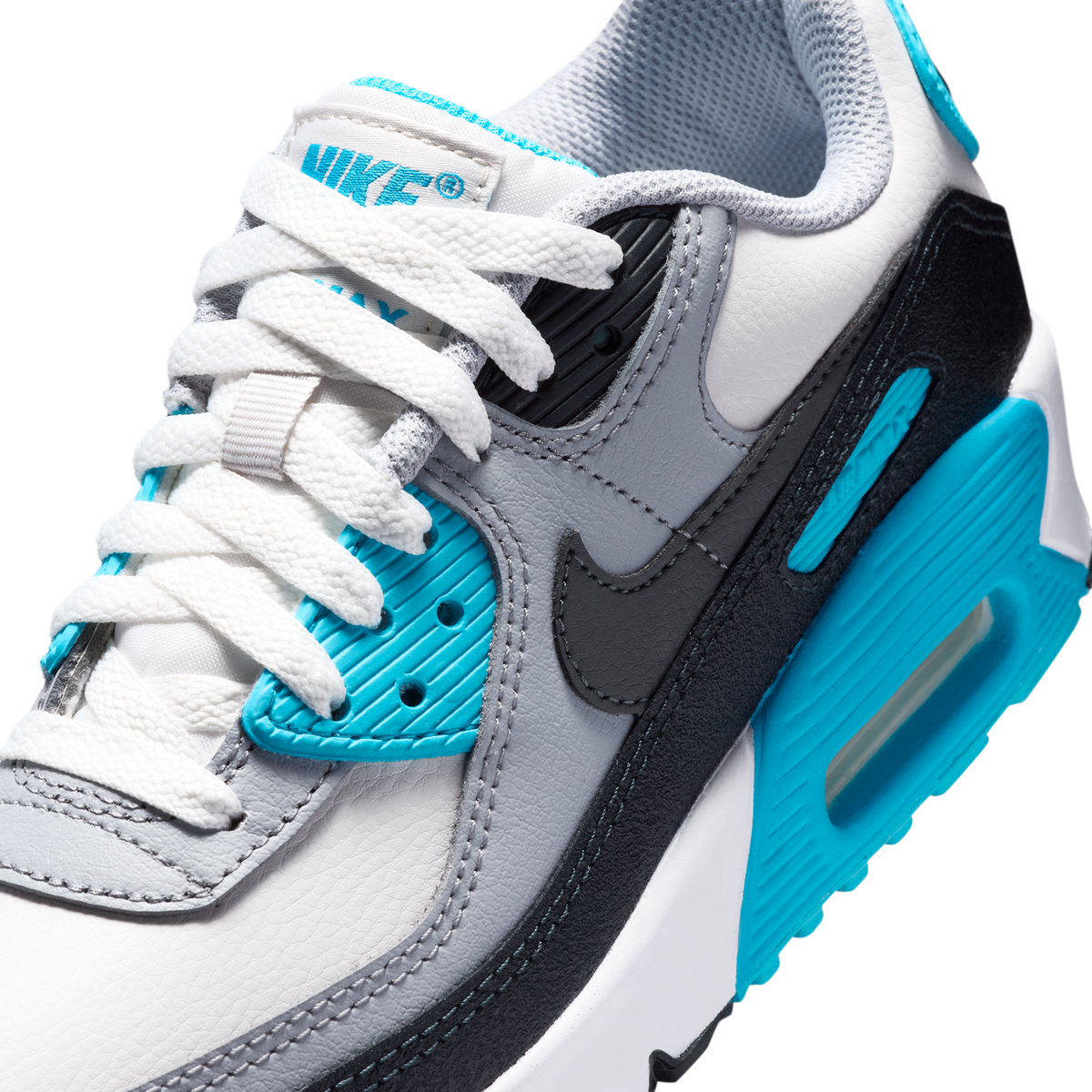 Nike Air Max 90 LTR Platinum Tint Blue Lightning (GS)