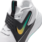 Nike Team Hustle D 12 White Black Emerald Topaz Gold (PS)