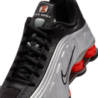 Nike Shox R4 Metallic Silver Black Picante Red (GS)