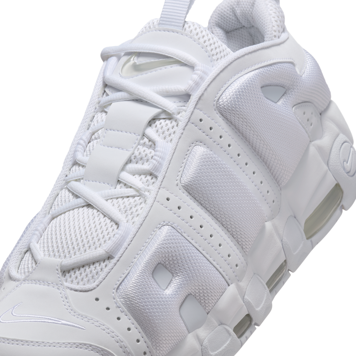Nike Air More Uptempo Low Triple White