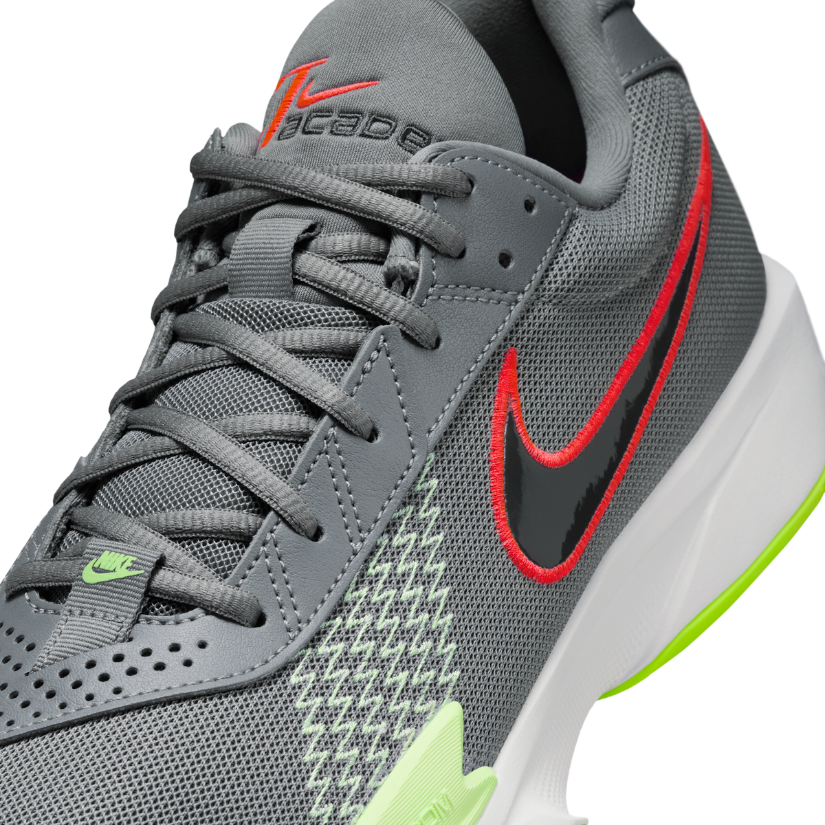 Nike Air Zoom GT Cut Academy Smoke Grey Barely Volt Crimson