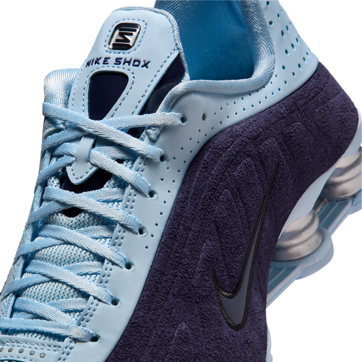 Nike Shox R4 Imperial Purple Celestine Blue (Women's) | HQ7739-500
