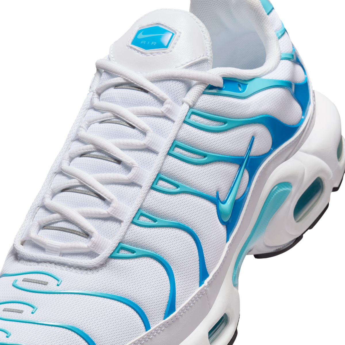 Nike Air Max Plus White Polarised Blue | 604133-135